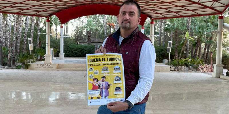 La concejalía de Deportes de Albatera presenta la actividad "¡Quema el turrón!"