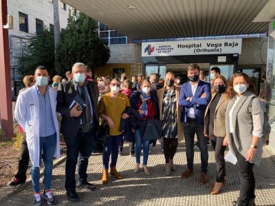 Cs denuncia la situación "insostenible" de los hospitales de Orihuela y Torrevieja