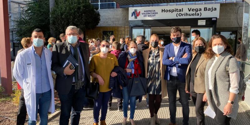 Cs denuncia la situación "insostenible" de los hospitales de Orihuela y Torrevieja