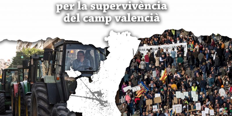 Los profesionales agrarios lanzarán un SOS en Valencia