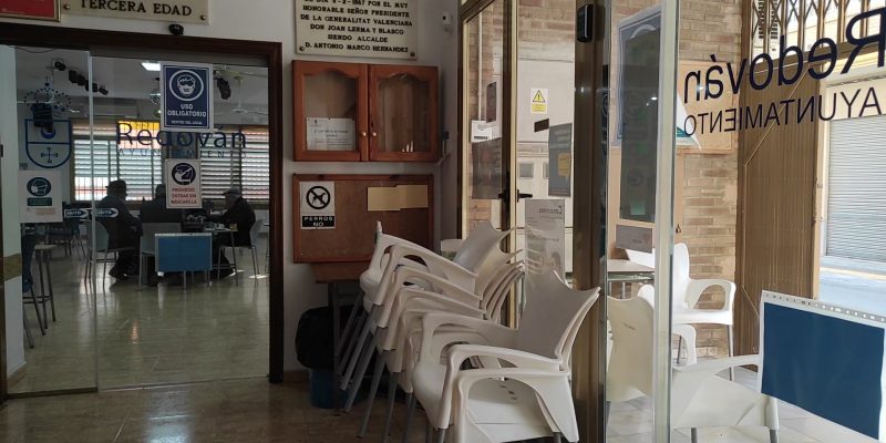 Redován inicia las mejoras en el Centro de la Tercera Edad