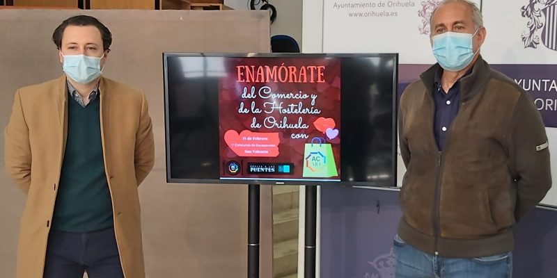 Orihuela presenta una campaña para dinamizar las ventas en San Valentín