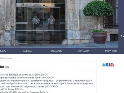 Orihuela incorpora un enlace directo en la web a ayudas y subvenciones