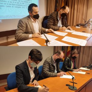 Orihuela firma la delimintación de su municipio con la Región de Murcia