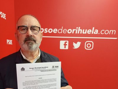 El PSOE de Orihuela pide una reunión de la junta local de Seguridad