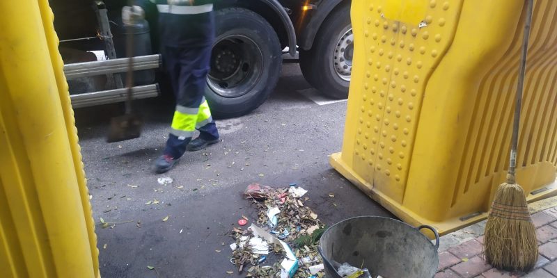 Inician en almoradí el nuevo servicio de recogida de basura