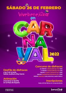 El Carnaval llega a Benejúzar con un concurso de disfraces y una fiesta
