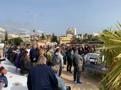 Ayer se celebró el primer evento de Pescaturismo Torrevieja