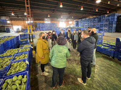 Alumnos del Grado de Gastronomía de la UA visitan Almoradí