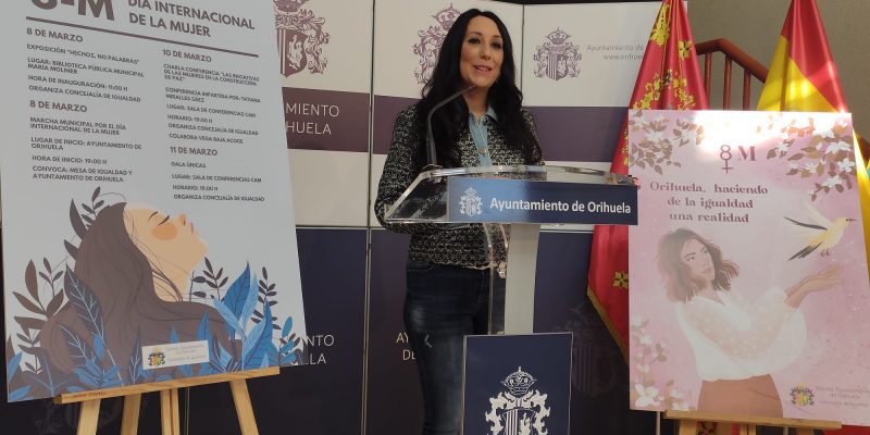 Orihuela conmeora del 8M con diferentes actividades y el regreso de la Gala Únicas