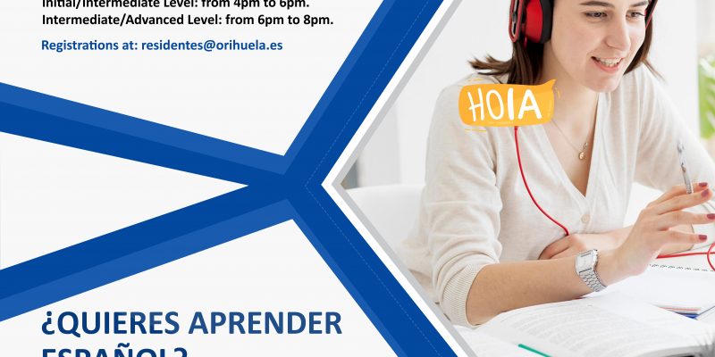 Orihuela organiza un curso de español para residentes internacionales