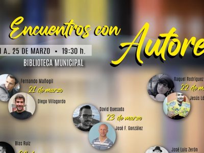 Arranca en Benejúzar el ciclo literario 'Encuentros con autores'