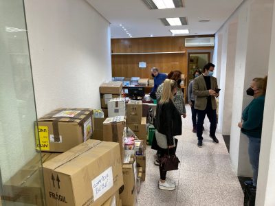 Torrevieja envía el primer camión solidario de ayuda humanitaria para Ucrania