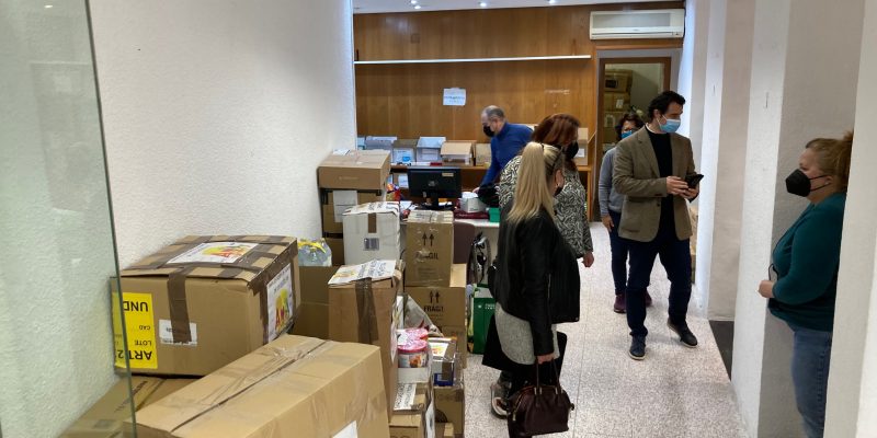 Torrevieja envía el primer camión solidario de ayuda humanitaria para Ucrania