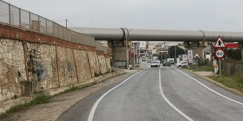 Publican el proyecto de carril bici entre Hurchillo y Arneva en Orihuela