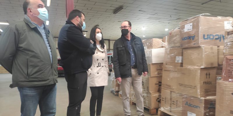 Orihuela fleta un tráiler cargado de material destino a Ucrania