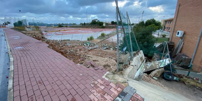 Torrevieja reconstruirá el muro de contención de la Avenida Víctimas del Terrorismo