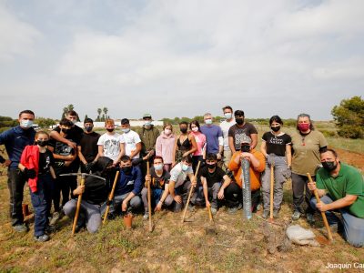 Desarrollan en Torrevieja un proyecto de recuperación patrimonial de las Viñas en La Mata