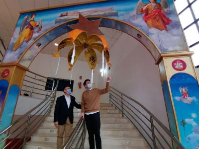 Rafal restaura el Arco de la Graná, pieza clave para la Semana Santa local