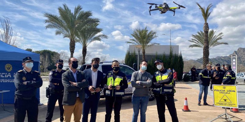 La Policía Local de Orihuela presenta la Unidad de Drones