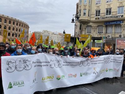 ASAJA acudirá a una manifestación en Madrid para exigir agua y precios justos