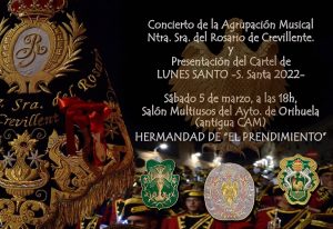 'El Prendimiento' de Orihuela presenta su cartel anunciador con un concierto