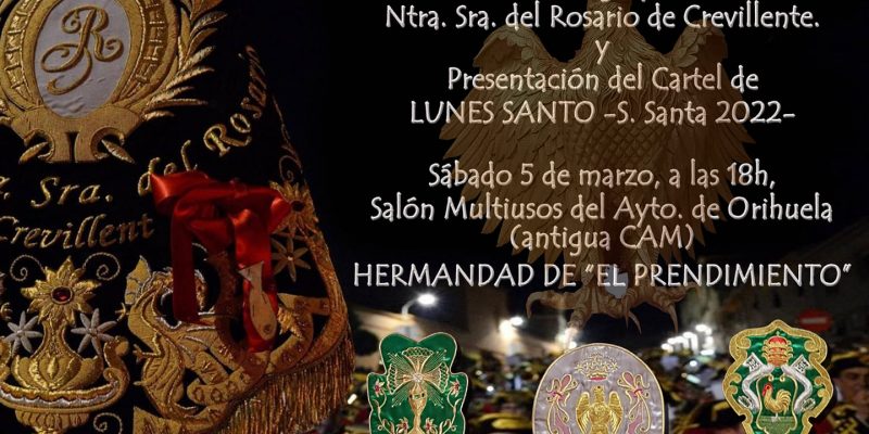 'El Prendimiento' de Orihuela presenta su cartel anunciador con un concierto