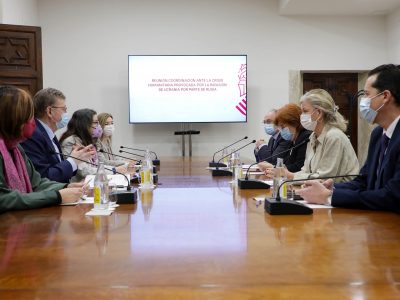 Conselleria ofrece camas de los hospitales para heridos en la guerra de Ucrania