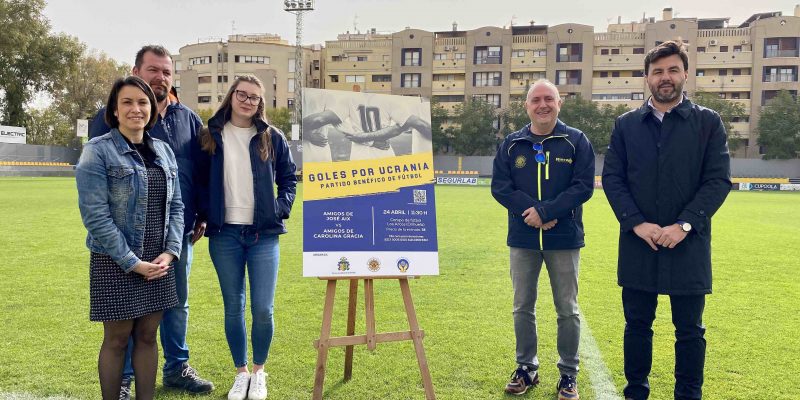 Los Arcos de Orihuela acoge un partido benéfico en favor de Ucrania