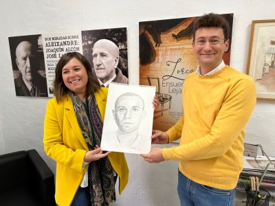 Cultura Orihuela recibe la donación de un retrato de Miguel Hernández