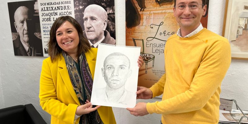 Cultura Orihuela recibe la donación de un retrato de Miguel Hernández