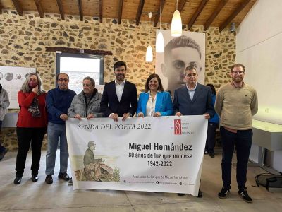 Arranca en Orihuela la Senda del Poeta Virtual 2022