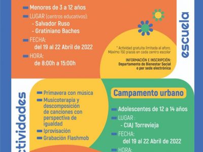 Torrevieja pone en marcha la Escuela de Primavera