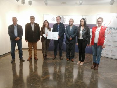SEMERGENCV dona 2.000 euros a Cruz Roja Orihuela por su ayuda a refugiados de Ucrania