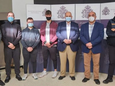 Alumnos de Murcia realizan sus prácticas en el Ayuntamiento de Orihuela