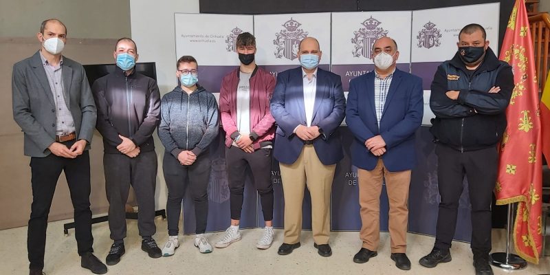 Alumnos de Murcia realizan sus prácticas en el Ayuntamiento de Orihuela