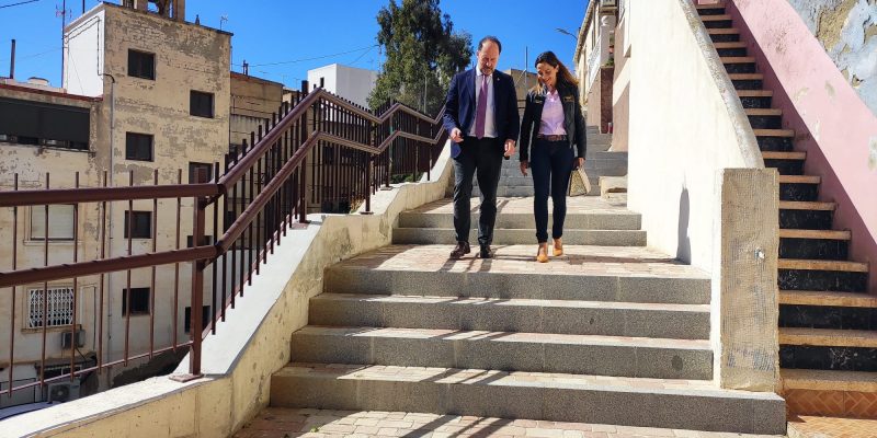 Finalizan las obras de mejora de la calle Timor en Orihuela