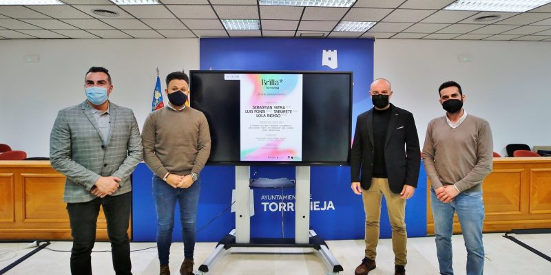 Sebastián Yatra y Luis Fonsi estarán en el Festival 'Brilla Torrevieja'