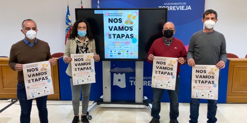Torrevieja presenta la 7ª edición 'Nos vamos de tapas'