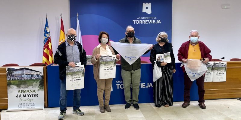La 'Semana del Mayor' de Torrevieja tendrá lugar del 23 de abril al 1 de mayo