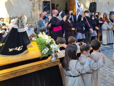 Orihuela recupera las procesiones escolares después de la pandemia