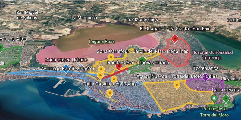 Torrevieja presenta el plan de asfaltado y mejoras de itinerarios peatonales y accesibilidad