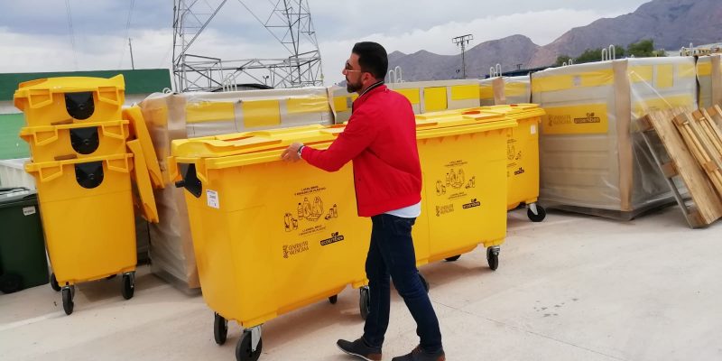 Orihuela mejora la recogida selectiva de residuos urbanos en origen