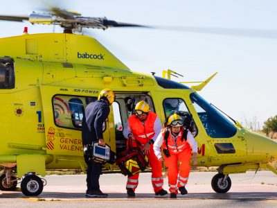un accidente entre tres coche provoca ocho heridos en Orihuela