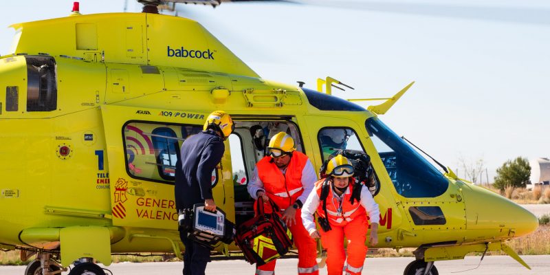 un accidente entre tres coche provoca ocho heridos en Orihuela