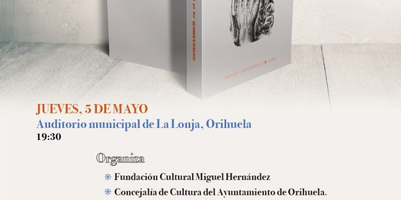 Gabriele Morelli presenta en Orihuela un libro sobre Miguel Hernández