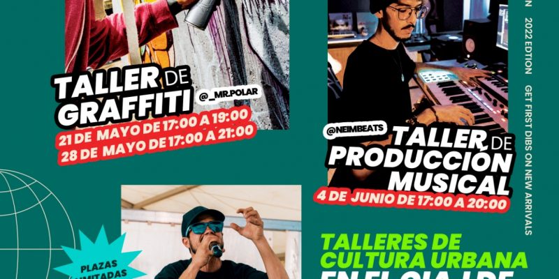 El sábado comienzan en Torrevieja los talleres de cultura urbana