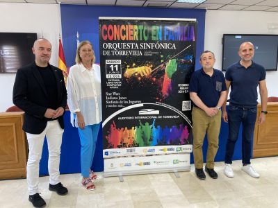 La Orquesta Sinfónica de torrevieja ofrecerá el primer concierto en familia