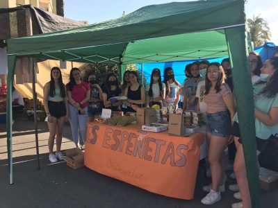 Los alumnos del IES Las Espeñetas triunfan en el Mercado de Orihuela