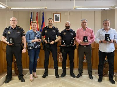 Nombran a la Policía Local de Albatera 'Caballero de Santiago Apóstol 2022'